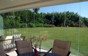 frameless retractable sliding glass doors